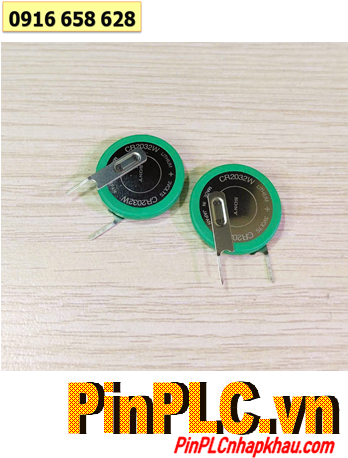 Sony CR2032W (chân thép), Pin nuôi nguồn CMOS Sony CR2032W lithium 3v (chịu nhiệt cao 125°C) NHẬT